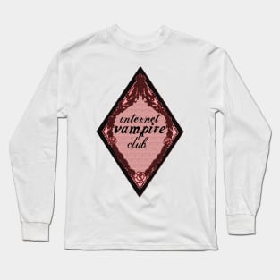 Internet Vampire Club Long Sleeve T-Shirt